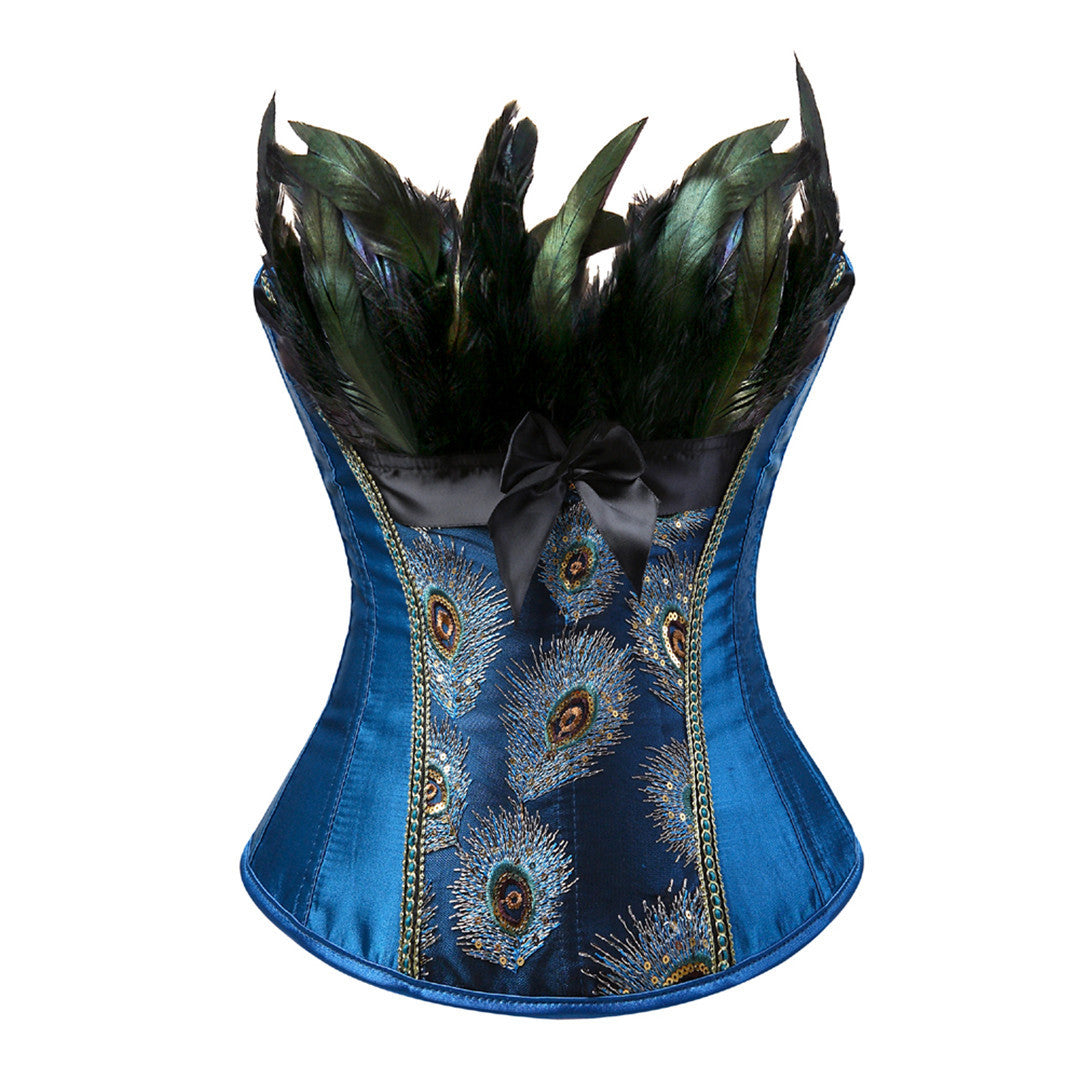 Women's Peacock Feather Fashion Shapewear