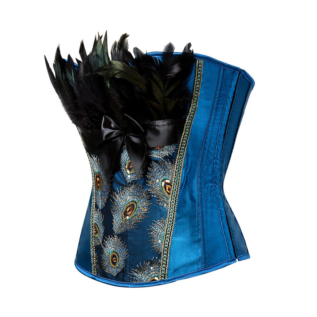 Women's Peacock Feather Fashion Shapewear