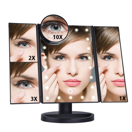 LED Touch Screen Makeup Mirror